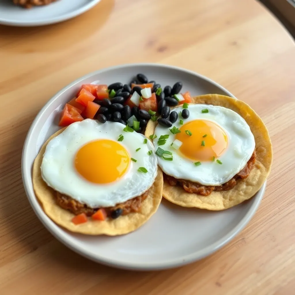 AI-generated illustration of Huevos Rancheros